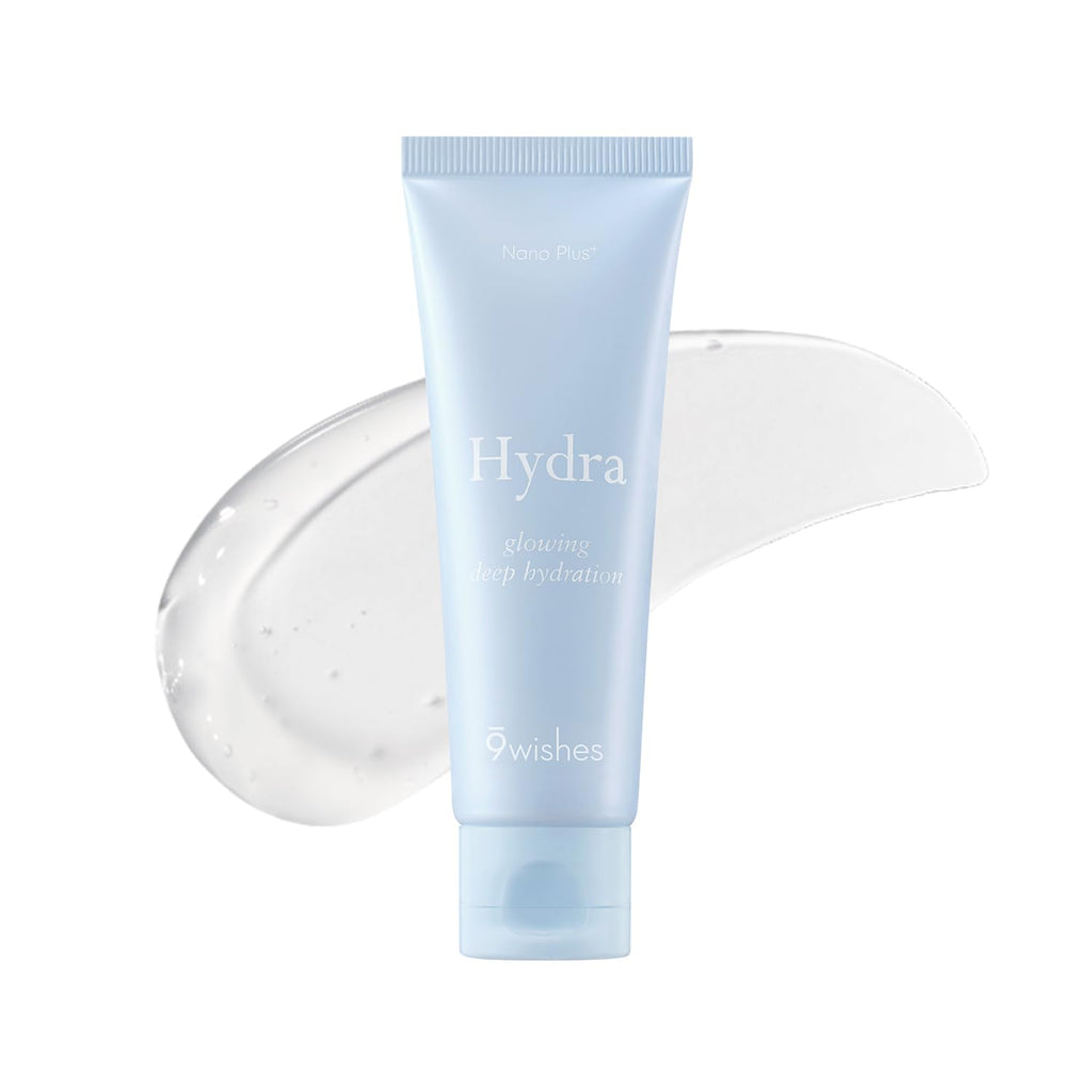 9wishes Hydra Ampule Cream Nano Plus+ – Hyaluronic Acid Hydrating Face Cream, Lightweight Moisturizer, Barrier Support, Korean Skincare, 50ml / 1.69 fl. oz.
