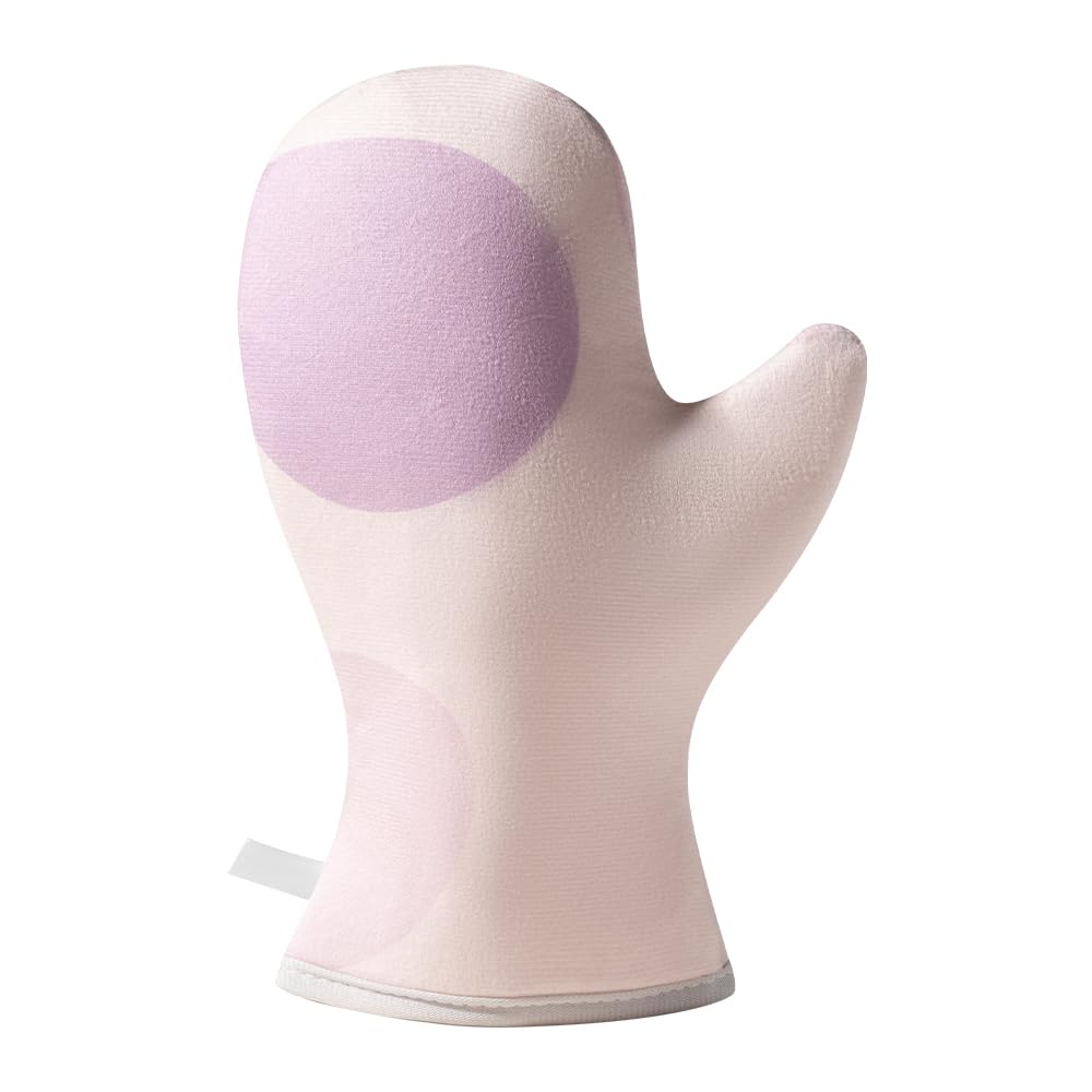 Cryslora Lotion Applicator & Self Tanning Mitt - Short-Pile, Reusable, Durable, No Absorption, Anti-Sliding Glove for Even, Waste-Free Application of Lotions, Oils & Creams