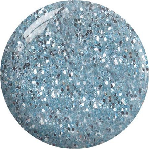 SNS Nail Dip Powder, Gelous Color Dipping Powder - Baltoro Glacier (Baby Blue, Glitter) - Long-Lasting Dip Nail Color Lasts 14 Days – Low-Odor & No UV Lamp Required - 1 oz