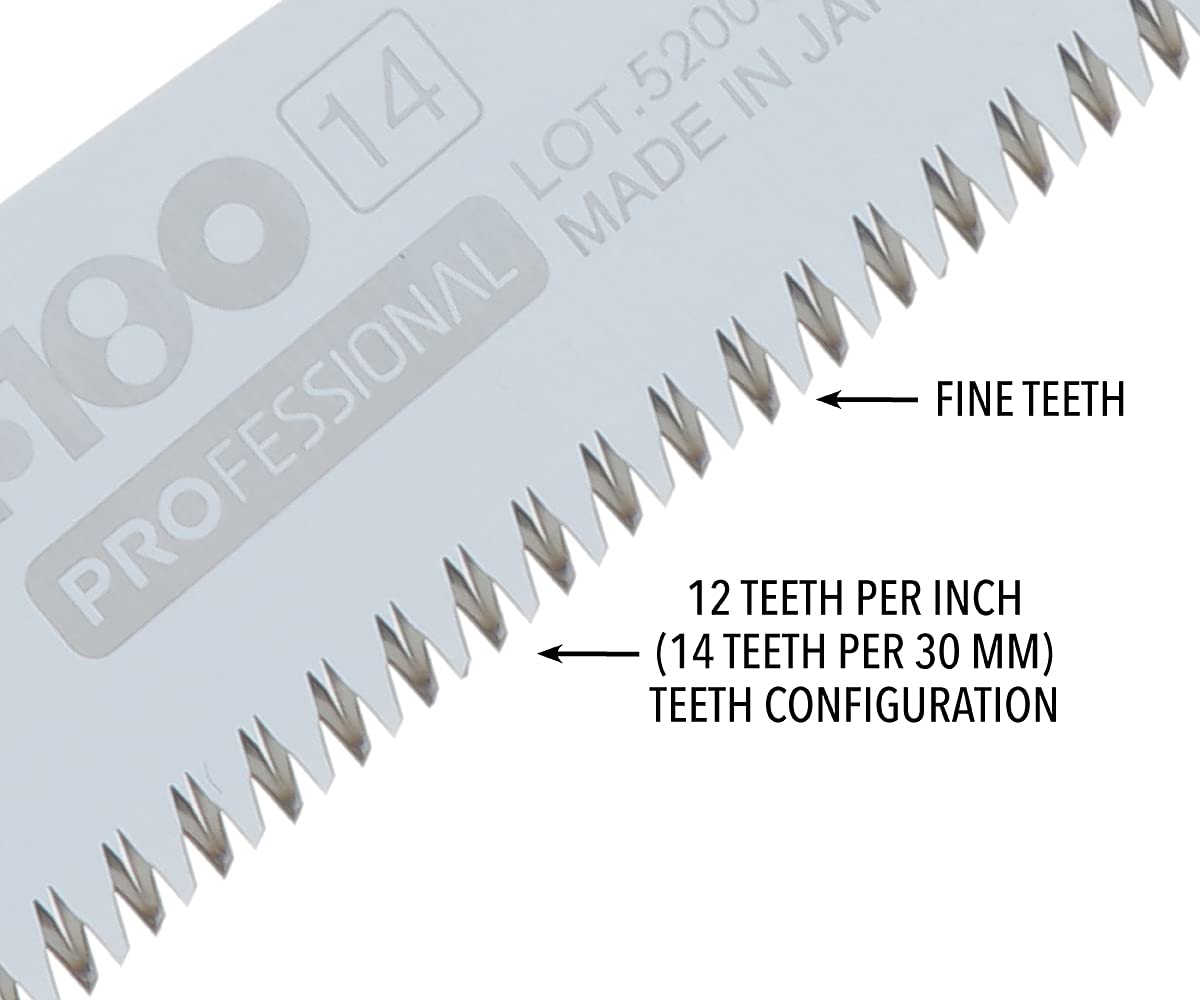 Silky Professional F180 180mm Folding Saw Fine Teeth (141-18)