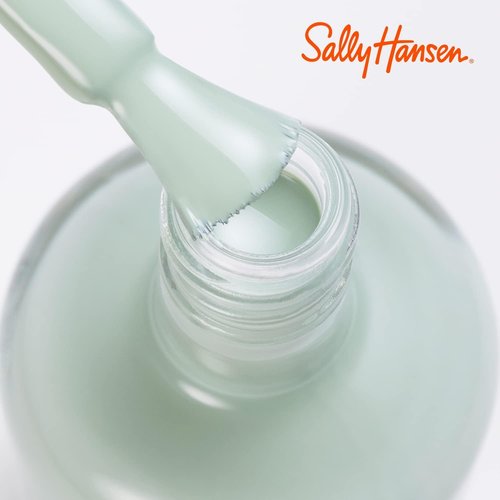 Sally Hansen Miracle Gel Salon Quality Nail Polish | Gel-Like Formula, Two-Step System, No UV Light Needed, Long Lasting | Opaque, Glossy | 676 Jealous Boyfriend | Dark Green Nail Polish