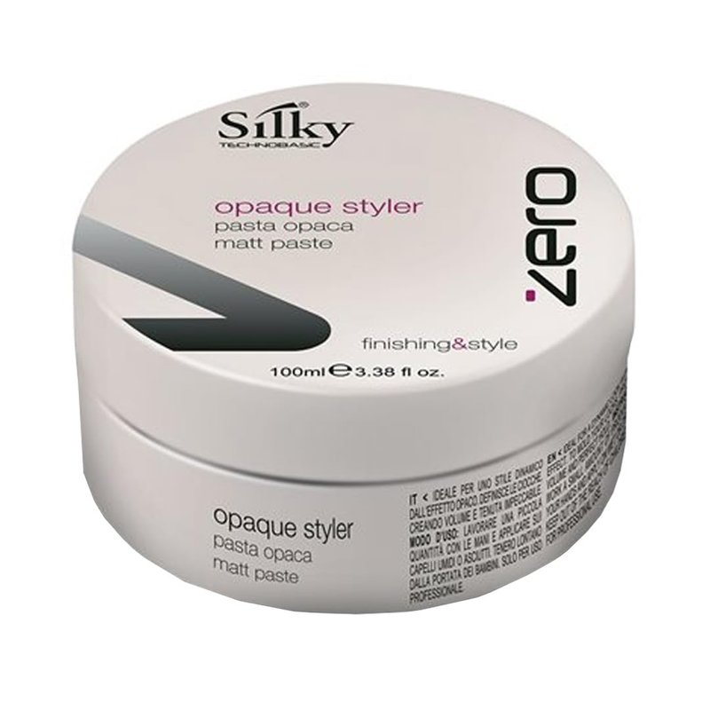Zero Opaque Styler - Flexible Strong Hold Hair Wax for Wet & Dry Styling - 100ml Organic Formula