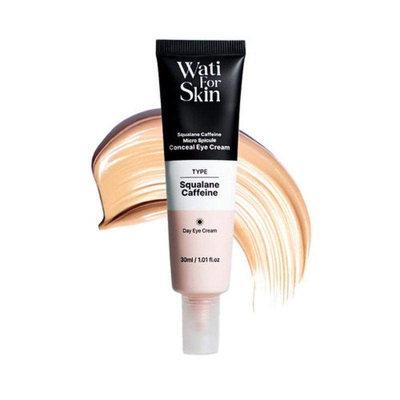 Regine Switzerland Squalane Caffeine Eye Cream - Targeted Firming & Depuffing for Under-Eye Puffiness, 30ml