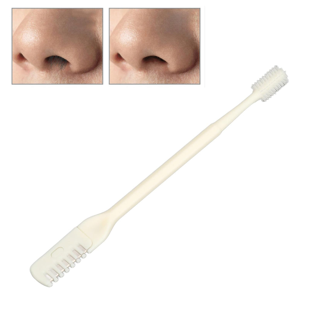 Srliya 24Pcs Nasal Hair Cutter, 360 Degree Rotating Nose Hair Trimmer Multifunction Nose Hair Plucker, Double Sided Manual Trimmer for Women and Men