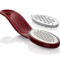 Microplane XL Pro Foot File & Buffer System - Effective Callus Remover for Cracked Heels | Red