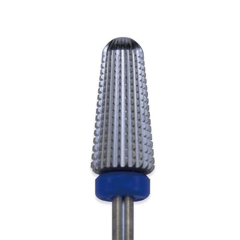 ianblues Volcano Nail Drill, 2 Way -2 Rotate Directions, Safety Round Top, Professional Manicure Drill for Electric Nail Drill Machine, Both for Left Handed & Right Handed Person (Middle - M)