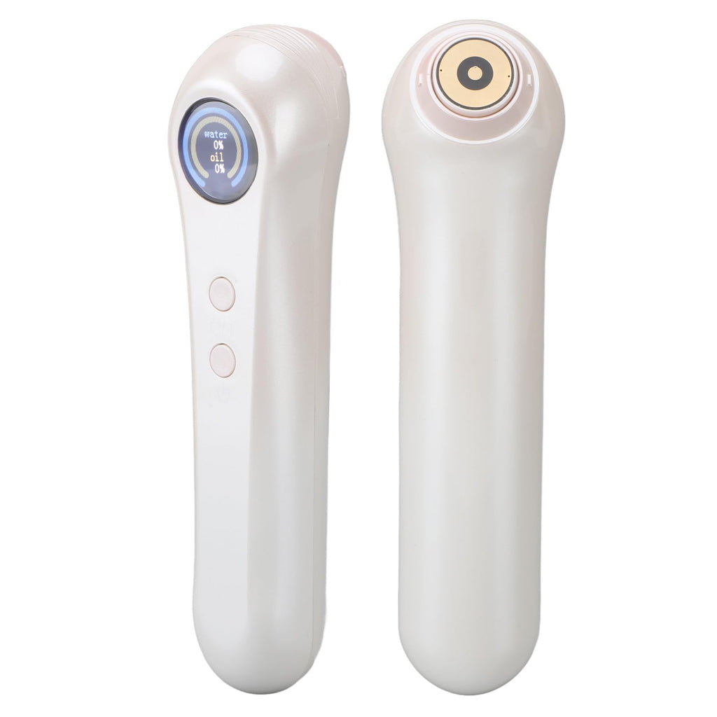Hydration Tester, Digital Skin Analyzer Automatic Skin Water Oil Tester with LCD Display High Accuracy Integrated Water Oil Sensor Monitor for Home, Beauty Salon, Laboratory