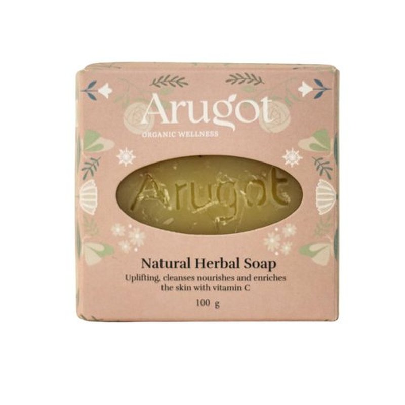 Arugot Organic Fresh And Happy Bar Soap, Made In Israel Premium All Natural Climate Friendly - Bath & Body Wash, Cleans & Hydrates Skin - Moisturizing Facial Cleanser