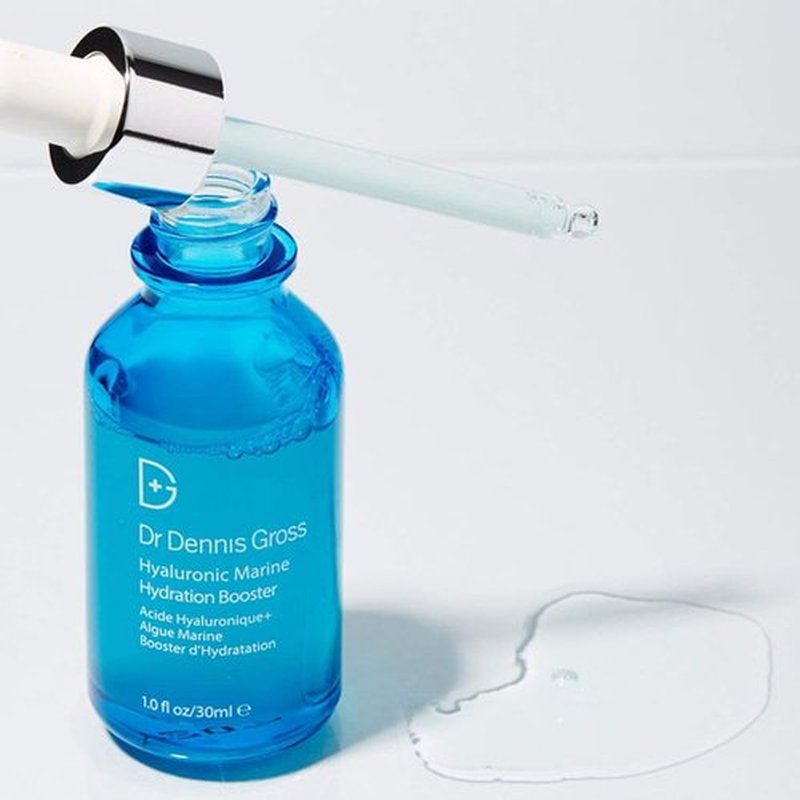 Dr. Dennis Gross Hyaluronic Marine™ Hydration Booster - Deep Hydration for Dry Skin & Fine Lines | 1 fl oz