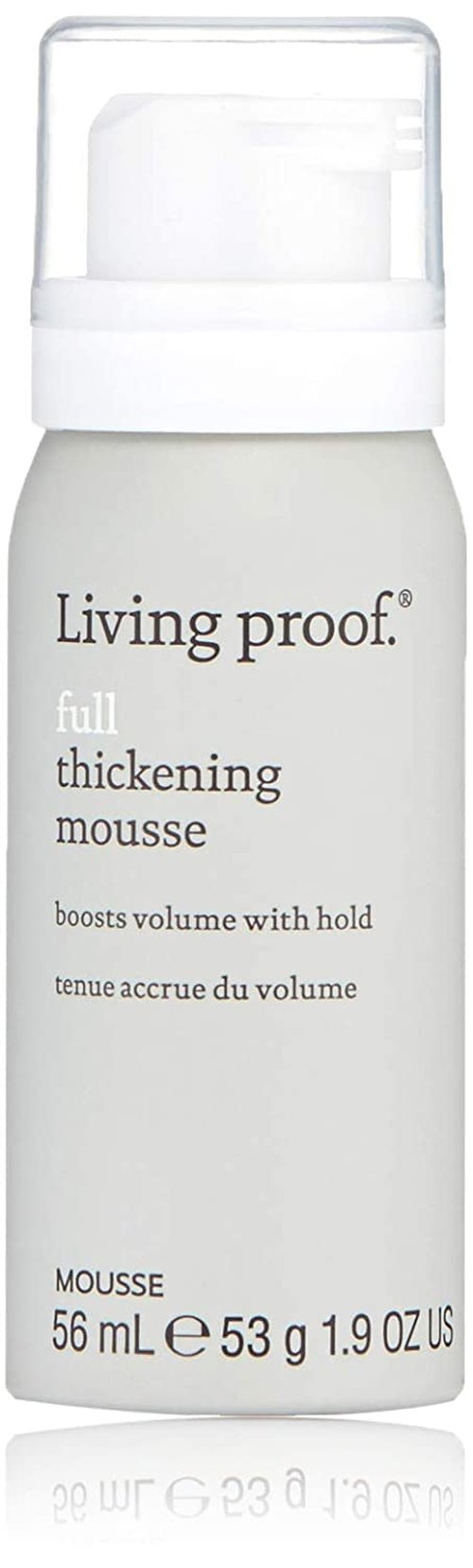 Living Proof Full Thickening Mousse - Volumizing Hair Treatment for Fuller, Thicker Hair