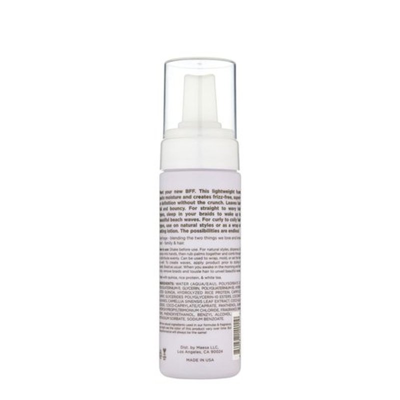 Hairitage Curl Enhancing Mousse - Frizz Control & Moisture with Quinoa + Rice Protein - 5 oz