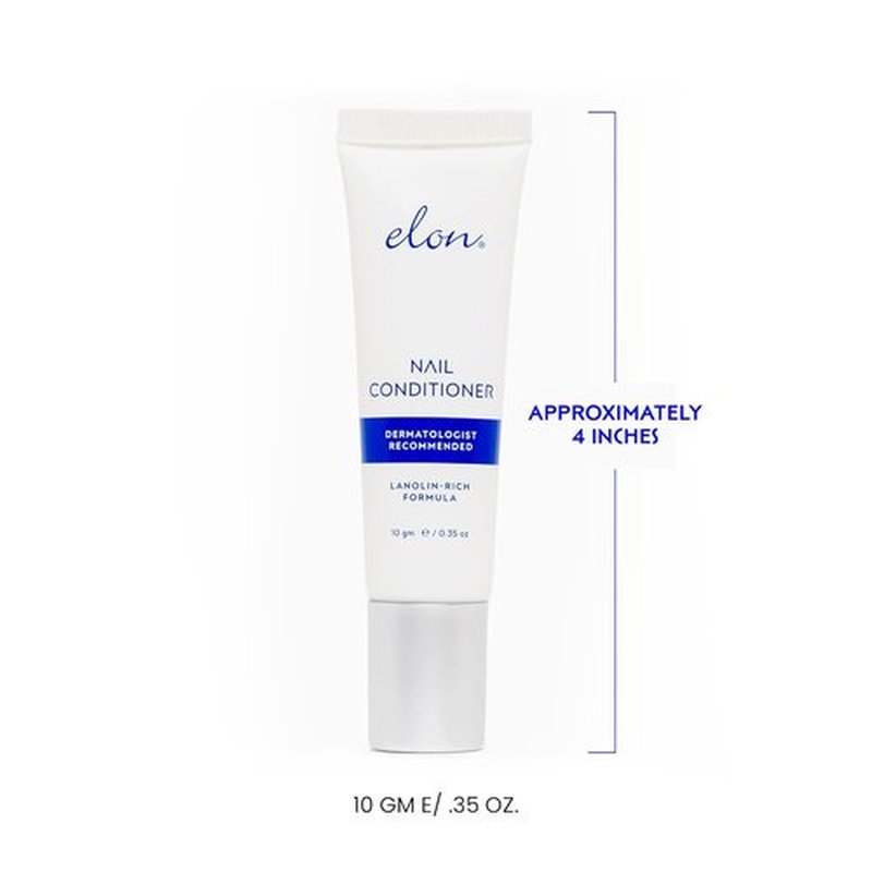 Elon Nail Conditioner - Lanolin-Rich Formula Strengthens & Protects Brittle Nails | 10g Tube