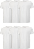 Fruit of The Loom Men's Crew Tee Undershirts - Moisture Wicking & Tag-Free | Big & Tall Sizes Available