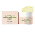 Glow Velvet Priming Moisture Cream - Hydrating Pore Blurring Primer for Smooth, Long-Lasting Makeup (1 Pc)