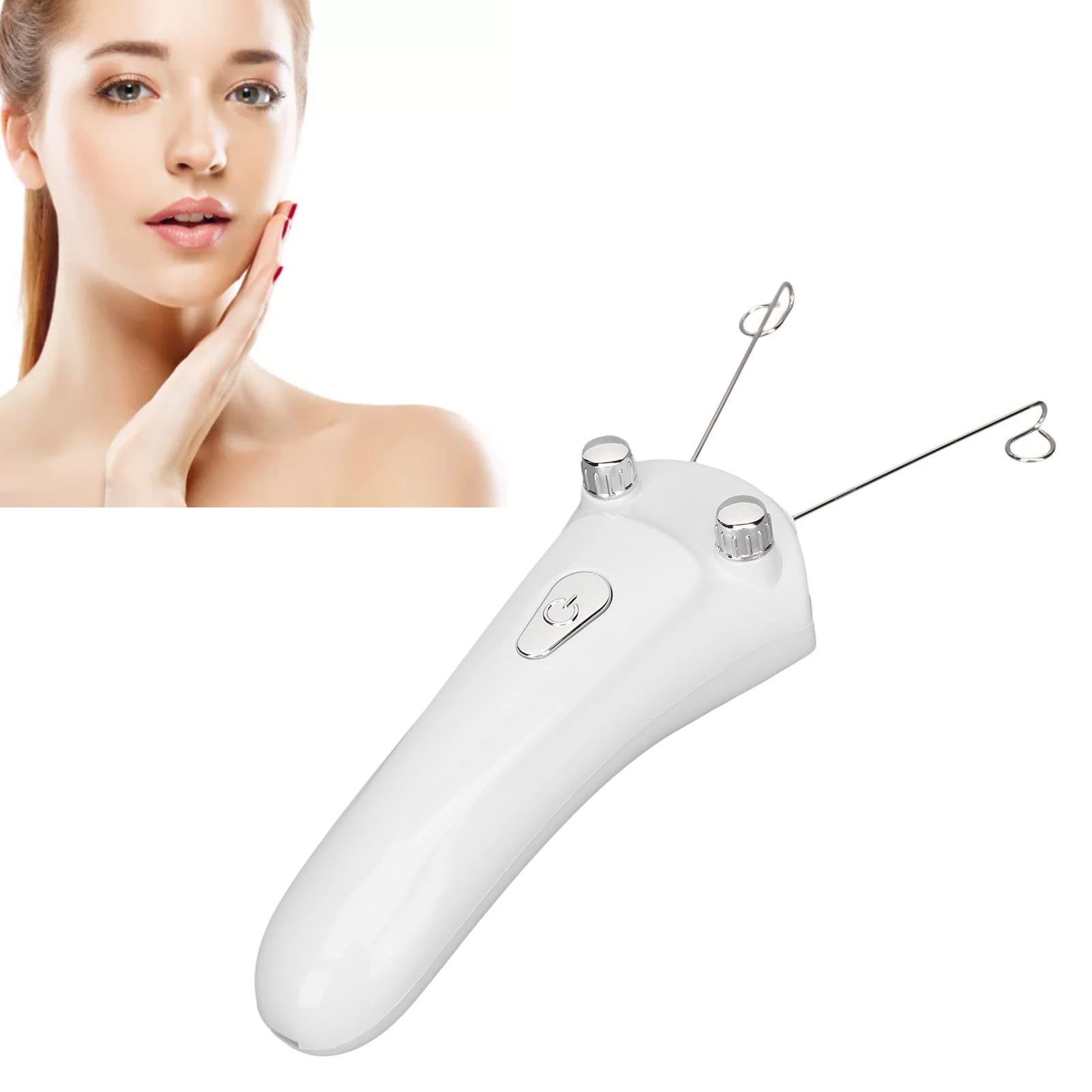 Threading Hair Removal for Women LED Light Electric Ladies Thread Hair Remover,Threader Machine Epilator for Fine Hairs on Face, Upper Lip, Arms