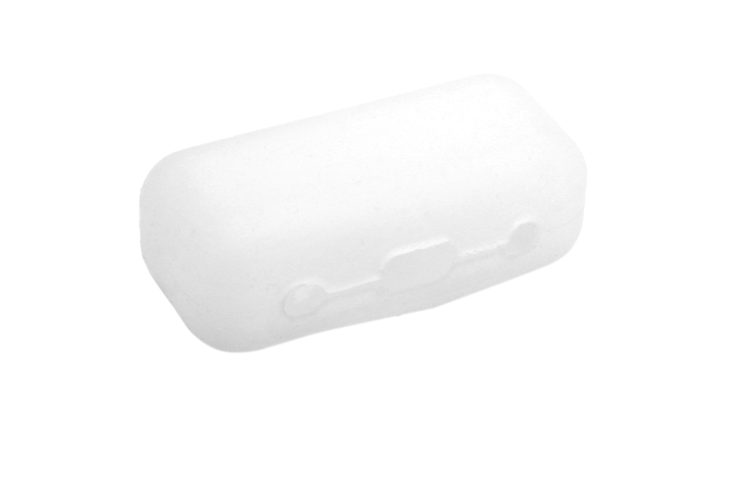 Coghlan's Silicone Razor Cover - Food-Grade Protector for Disposable & Cartridge Razors, Travel-Friendly, Dishwasher Safe, Compact Size 2-Pack (Blue & White), Fits Most Razor Types