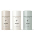 Salt & Stone Aluminum-Free Deodorant - Extra Strength 48-Hour Protection for Men & Women | Trio Set with Seaweed Extracts, Niacinamide & Prebiotics