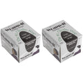 Generic Wrapp-it Styling Strips for Natural Hair Wrap and Molded Styles by Graham Beauty (PACK OF 2), Black