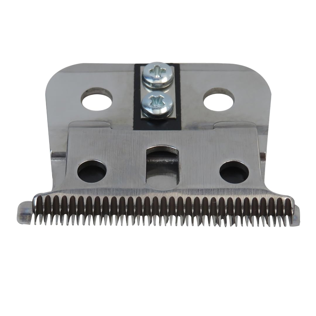 Hair Clipper Replacement Blade Compatible with Andis T Outlinerr Trimmers, Fits for Andis GTO GTX Models, Carbon-Steel T-Blade #04521