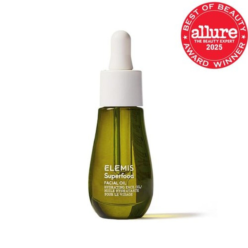 ELEMIS Superfood Facial Oil - Antioxidant-Rich Nourishing Serum for Radiant Skin | 15ml Hydration Booster