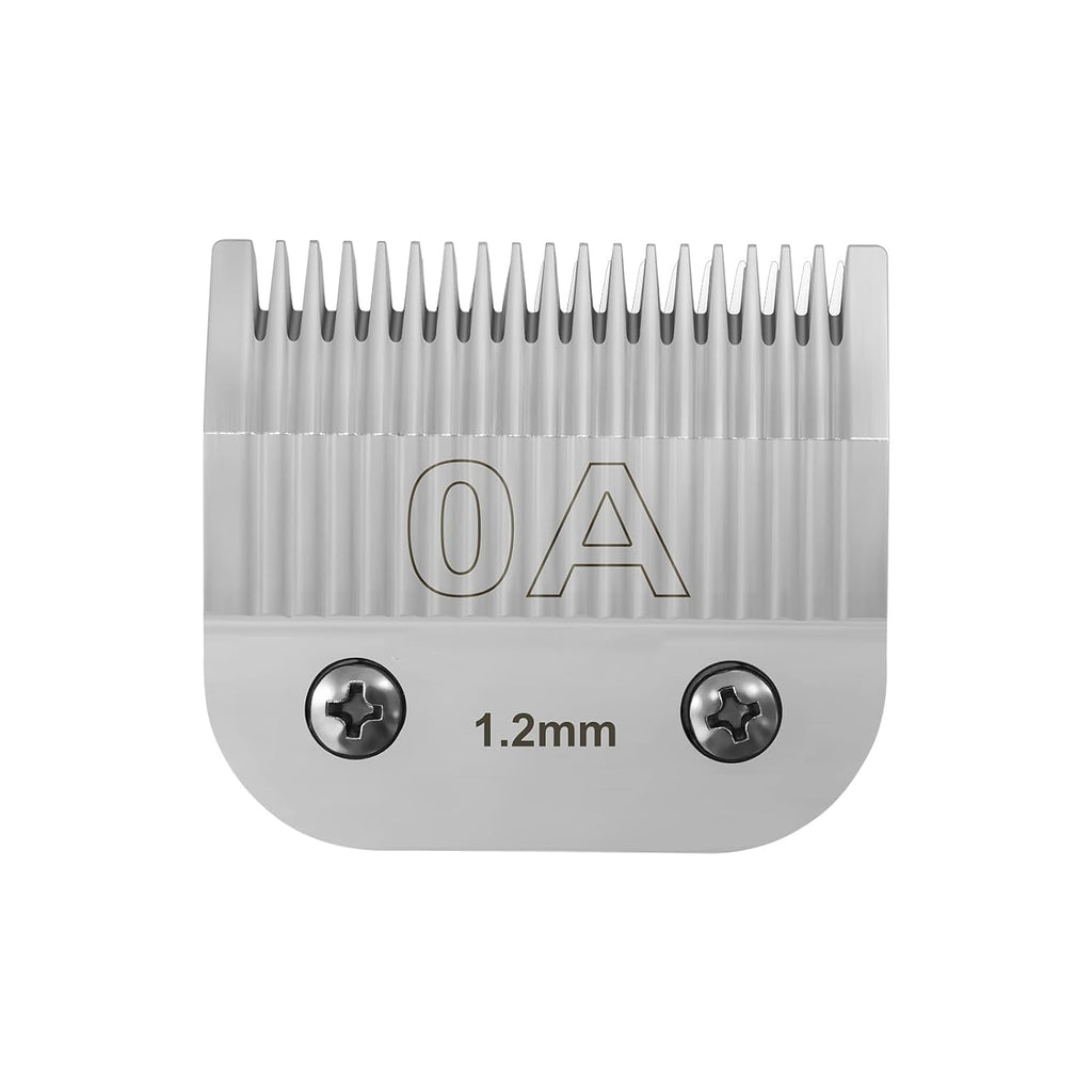 Professional Detachable Replacement Ceramic Blades set,compatible with oster Classic 76/Star-Teq/Power-Teq andi A*dis AGC,BDC,BGC,MBG Series Clippers (size 0A)