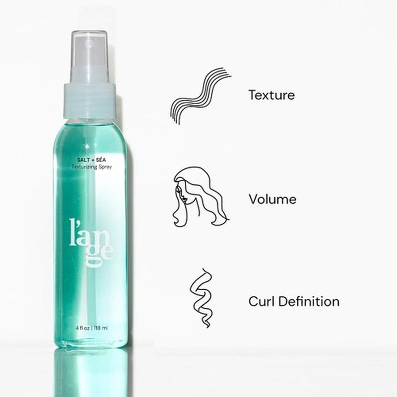 L'ANGE HAIR Sea Salt Texturizing Spray - Effortless Beachy Waves & Volume | Lightweight Mineral-Infused Formula | 4 oz