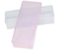 Nicedmm 2 Pcs Empty Multifunctional Rectangular Storage Box - Nail Jewelry Storage Box Polished Manicure Toolbox