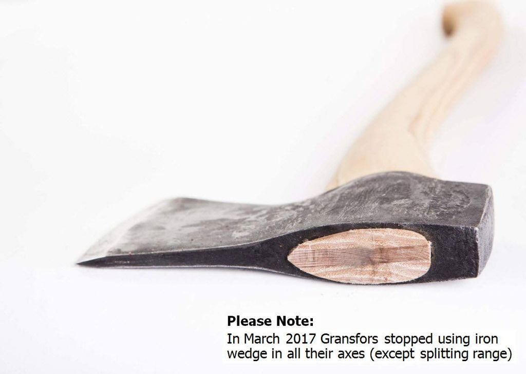 Gransfors Bruk 25" Scandinavian Forest Axe with Ceramic Grinding Stone (Bundle: 2 Items)