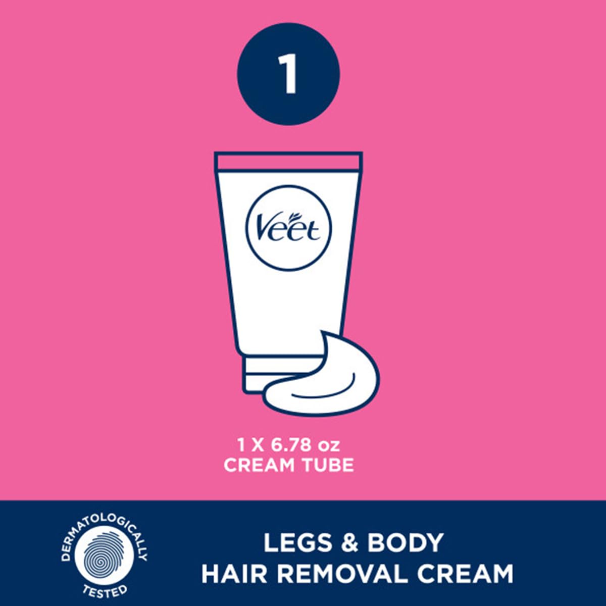Veet Hair Removal Gel Cream, Sensitive Skin Formula 6.76 fl oz (200 ml)