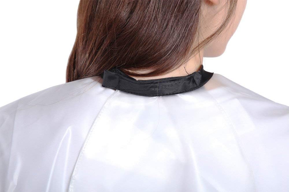 PERFEHAIR Short Salon Hair Shampoo Cape, Waterproof Capes for Cutting Styling Coloring Beauty Makeup