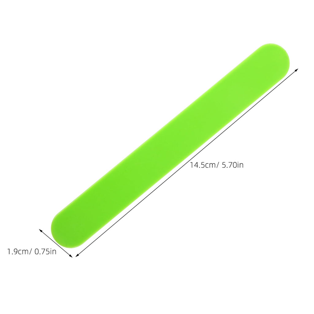 minkissy 25Pcs Reusable Plastic Tongue Depressors for Oral Smooth Edges Durable Scrapers for Adults for Pediatric Use DIY Projects