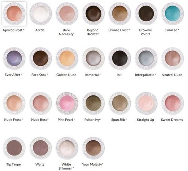 Jolie Waterproof Indelible Creme Eye Shadow - Apricot Frost, Long-Lasting & Frosted Finish, 3g