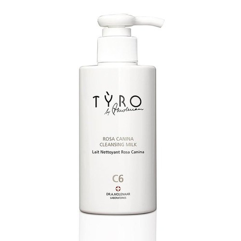 Tyro Rosa Canina Cleansing Milk - Gentle Unisex Cleanser for All Skin Types | 6.76 oz