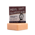 SKIRIFINE Shampoo Bar for Men - Experience a Distinctive Masculine Aroma, Quick Lather & Easy Rinse, Wood Barrel Bourbon Scent Natural Men Shampoo Soap Bar, ldeal for Travel - 3.2oz
