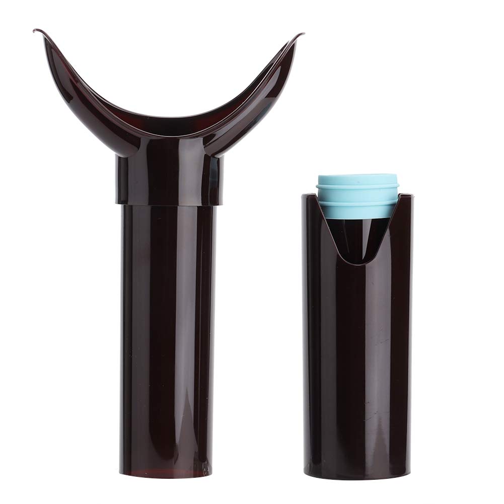 Lip Plumper Suction Tool – Portable Manual Lip Enhancer for Gorgeous Delicate Lips – Dark Red Color – Eco-Friendly Materials