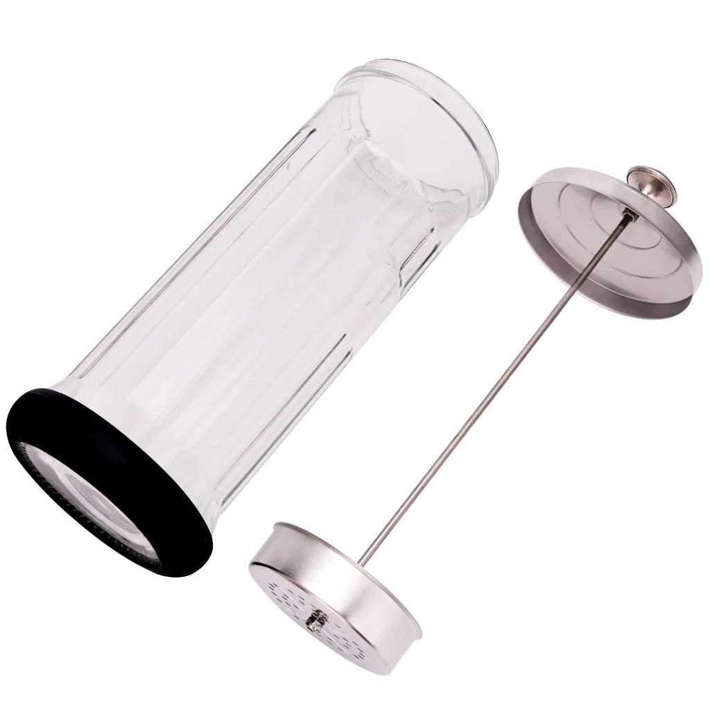 Disinfectant Sterilizer Jar - Durable Glass for Nail Tools and BarberShop Hair Stylist Tools (50 Oz /1500ml)