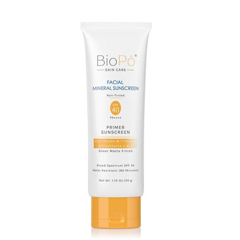 Skiennix Facial Mineral Sunscreen SPF 40 - Lightweight Oil-Free Formula for All Skin Types | 1.75 oz