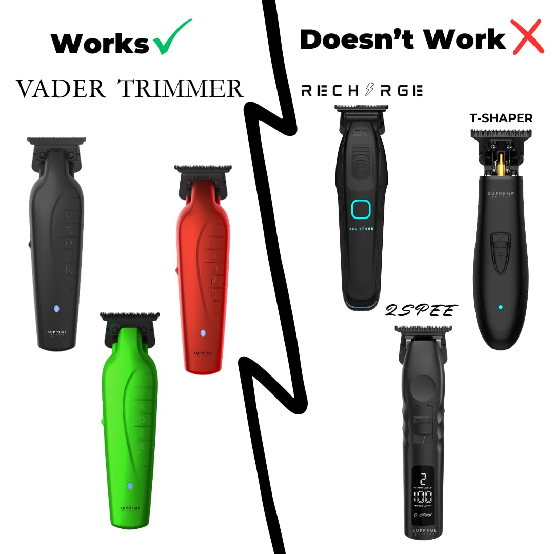 Supreme Trimmer Replacement DLC Blade | Close Cutting, Barber Liner Mens Beard Trimmer Replacement DLC T-Blade | TBD370