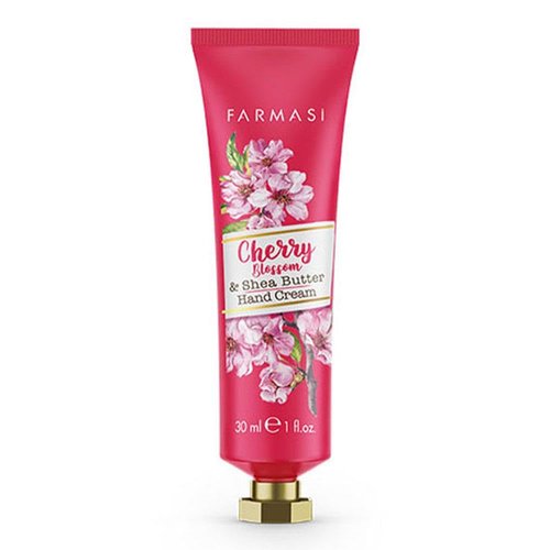 FARMASi 4 Pack Hand Cream Gift Set with Shea Butter, Moisturizing Hand Lotions for Dry Skin, Fast-Absorbing Daily Hand Care, Travel Size Set, 4 x 1 fl oz