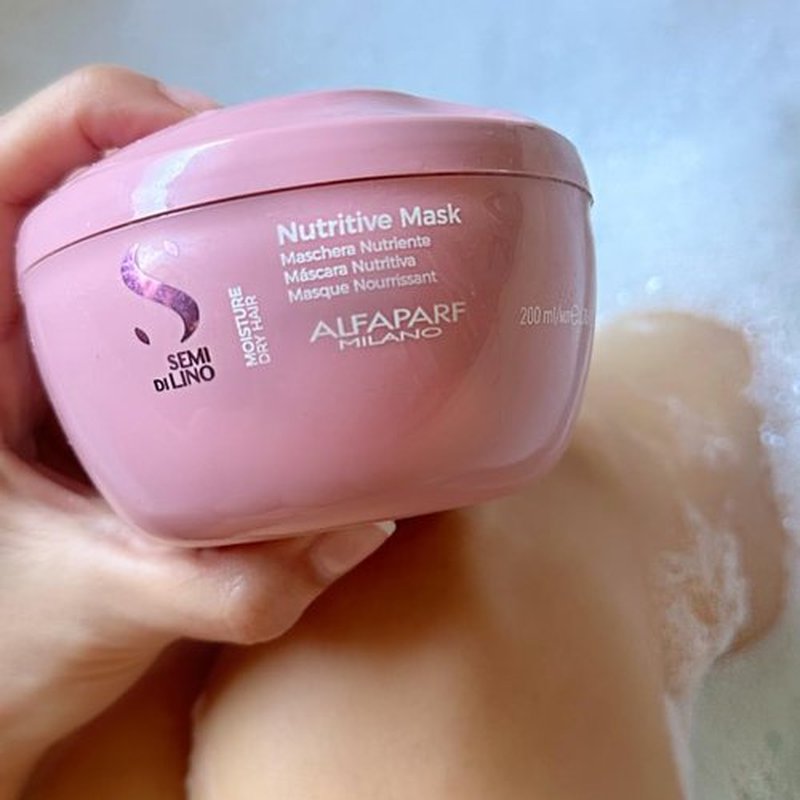 Alfaparf Milano Moisture Nutritive Mask for Dry Hair - Color Safe, Sulfate & Paraben Free | Salon Quality