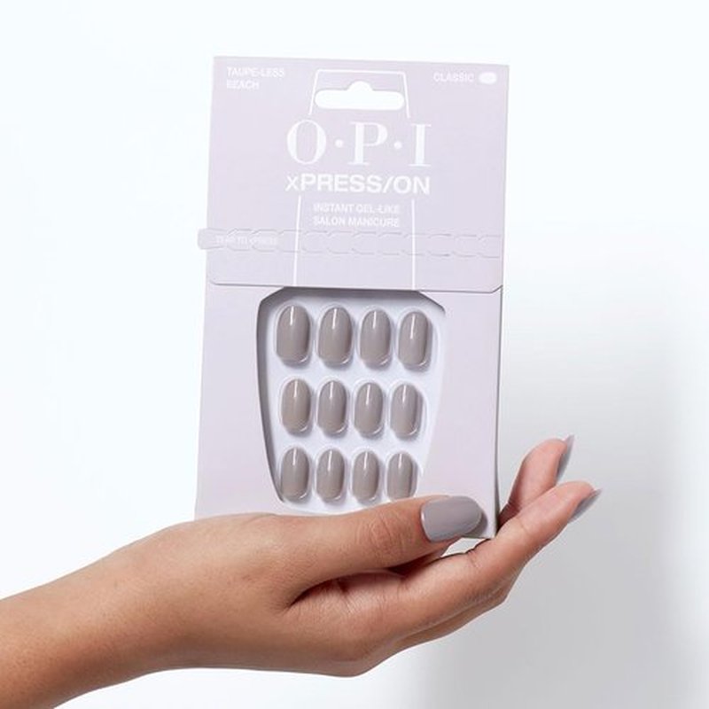 OPI Press-On Nails - Professional Nail Art Kit | Short Round, Long Almond & Coffin Shapes