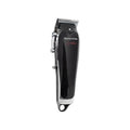 Self-Cut System Cordless Hair Clippers Black Lambo - Cordless Clippers with Precision Blades, Rotary Motor, 90 Min Runtime, Taper Lever, Lightweight Ergonomic Design for Home & Barber Use - Black