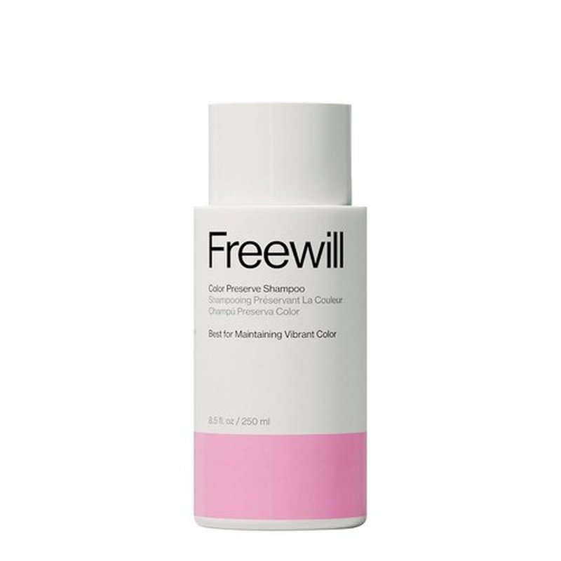 Freewill Color Preserve Shampoo - Gentle, Moisturizing Formula for Vibrant Color-Treated Hair | 8.5 oz