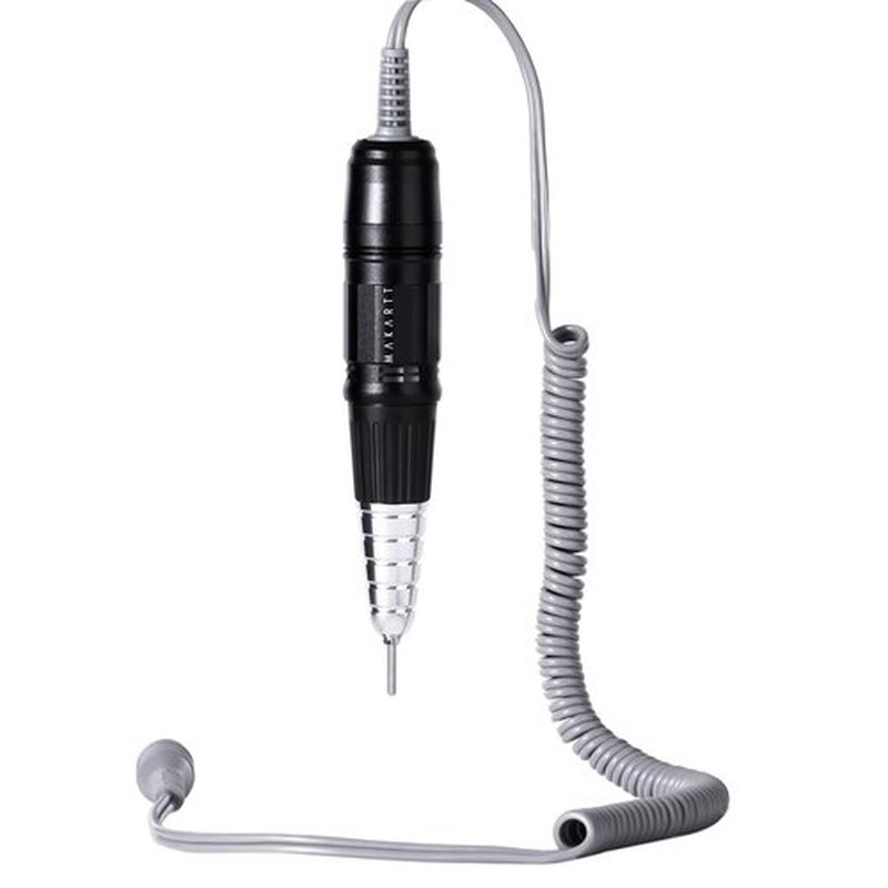 Makartt Nail Drill Handpiece for Up200 Machine:Professional Electric File Remove Gel Polish Poly Nail Gel Black B-05 Removing for Removing Acrylic Nail Polish Acrylic Nail Tools Black
