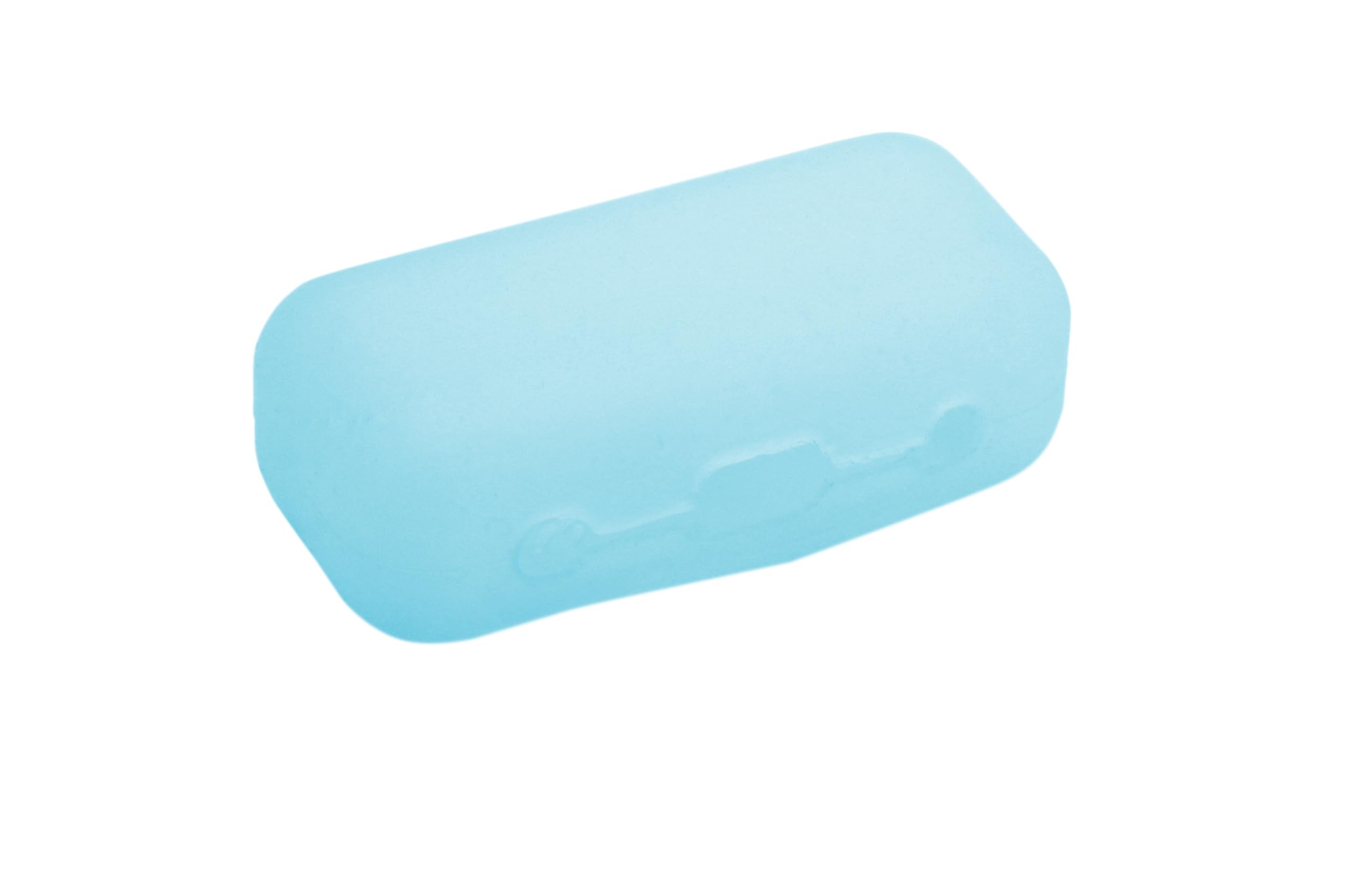 Coghlan's Silicone Razor Cover - Food-Grade Protector for Disposable & Cartridge Razors, Travel-Friendly, Dishwasher Safe, Compact Size 2-Pack (Blue & White), Fits Most Razor Types