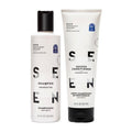 SEEN Shampoo & Deeper Conditioner Bundle, Fragrance-Free - Non-Comedogenic Hair Care Set, Dermatologist-Developed, Safe for Sensitive, Eczema & Acne-Prone Skin