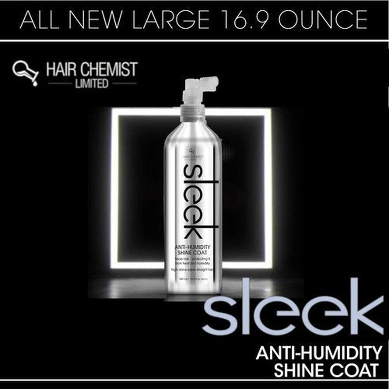 Hair Chemist SLEEK Anti-Humidity Shine Coat - 16.9 Ounce for Frizz-Free, Glossy Hair