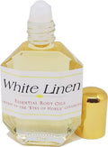 Type EL Scented Body Oil by White Linen - Luxurious Roll-On Fragrance - Gold - 1/2 oz.
