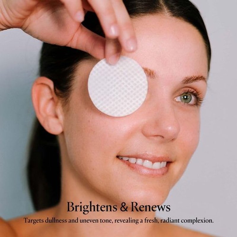 Intoxicated Cosmetics Power Correct Peel Pads - Exfoliating Treatment for Fine Lines & Wrinkles | Brightening with Niacinamide & Green Tea Extract