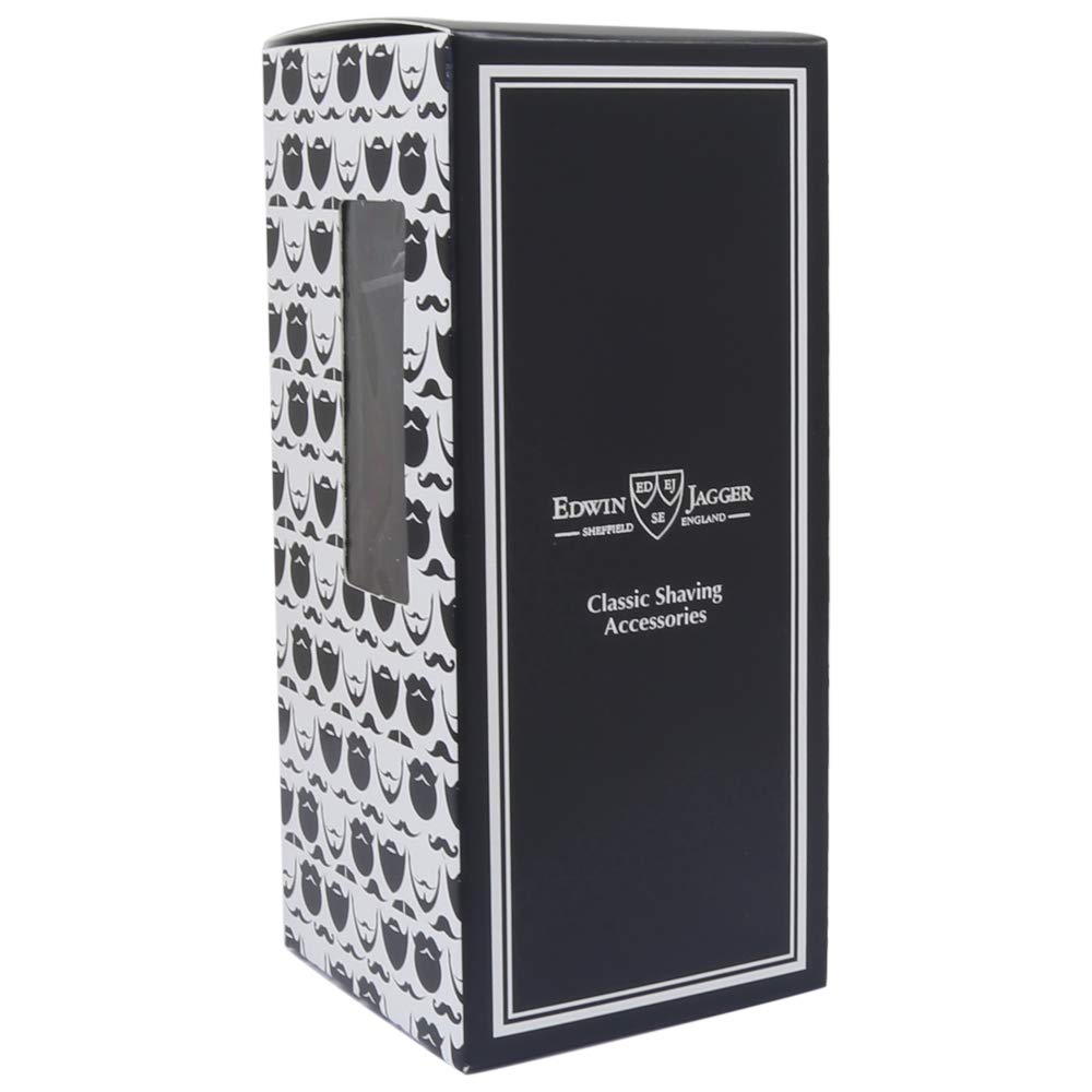 Edwin Jagger Double Edge Safety Razor, Long Handle, Chrome